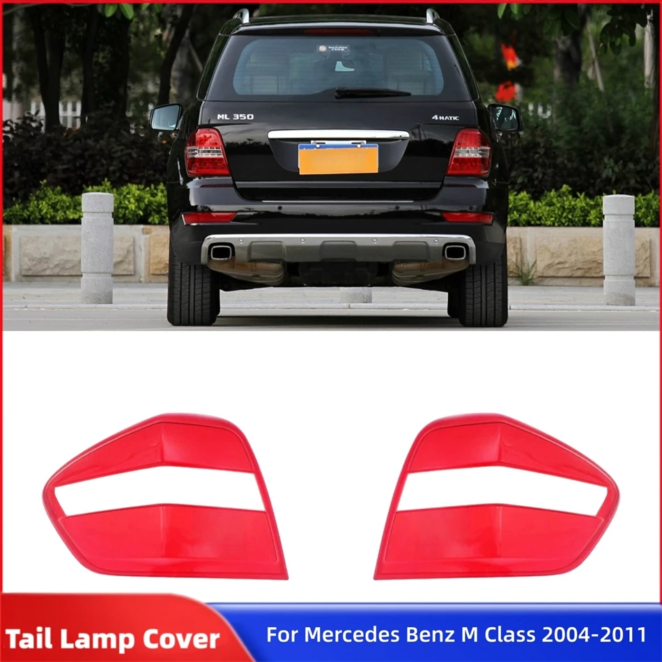 For Mercedes Benz M Class 2004 2005 2006 2007 2008 2009 2010 2011 Car Rear Light Accessories Tailight Glass Headlight Housing