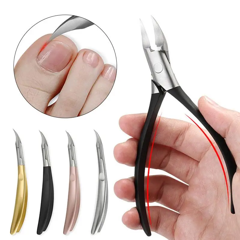 

Nail Cutter Cuticle Scissors Paronychia Tool Nail Ingrown Nipper Toenail Clippers Dead Skin Manicure Pedicure Tool Nail Material