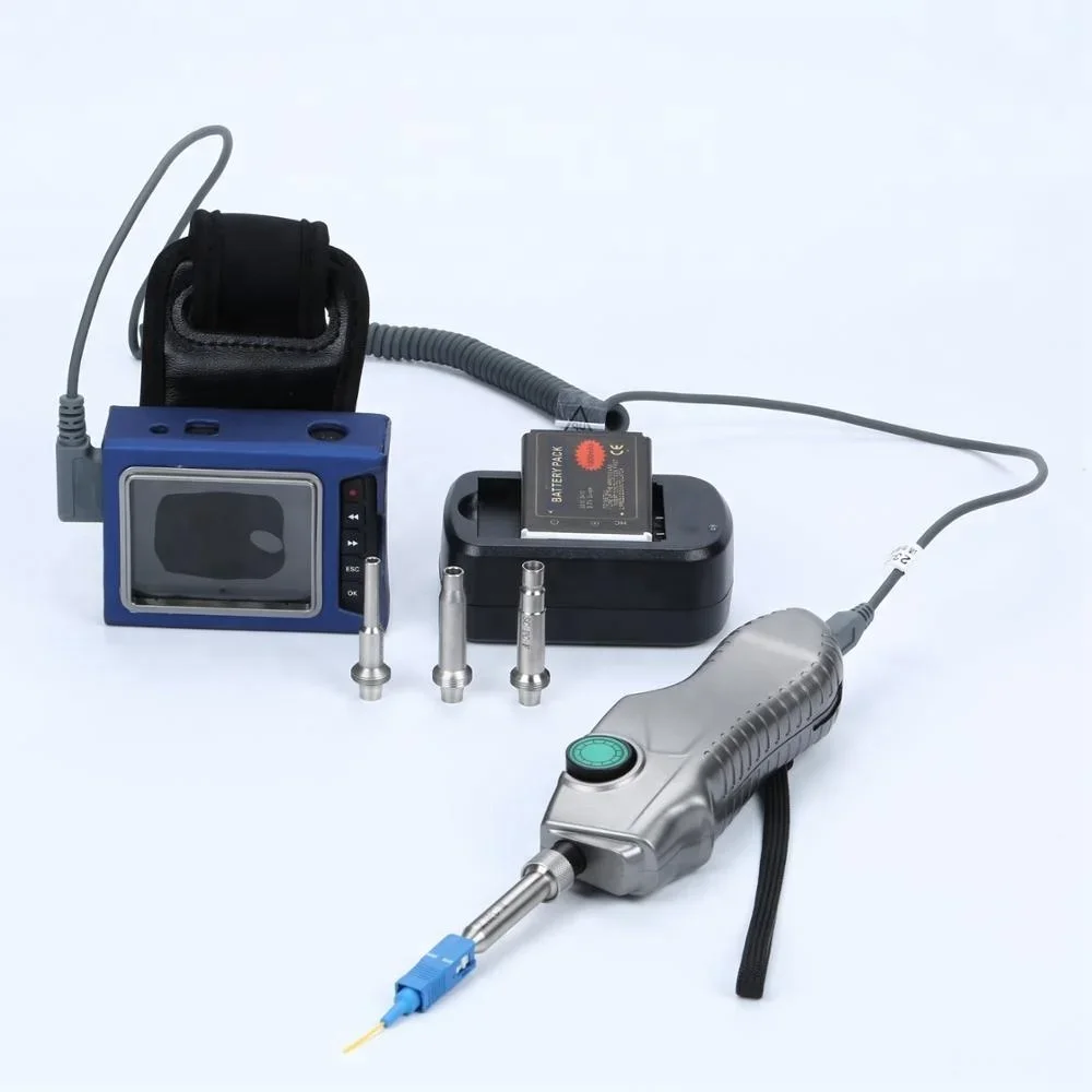 

Neofibo FV-7500B2-V Handheld Optique Inspector Kit FTTH Optical Connectors Inspection Probe Fiber Optic Scope Microscope