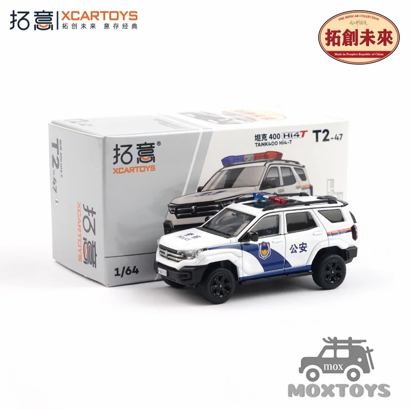 

Xcartoys 1:64 Tank400 Police T2-47 Литая под давлением модель автомобиля в подарок
