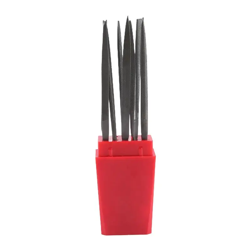 ABFU-10Pcs Small Needle Files Set 140Mm Jewelry Tools Beading Hobby Crafts Carving Repair Cutting Tool