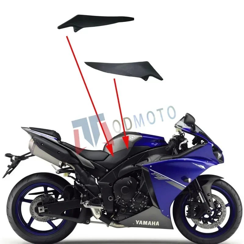 

Для Yamaha YZF-R1 2013 2014 топливный бак левая и правая боковые маленькие пластины ABS инъекция обтекатель YZF1000 аксессуары для мотоциклов