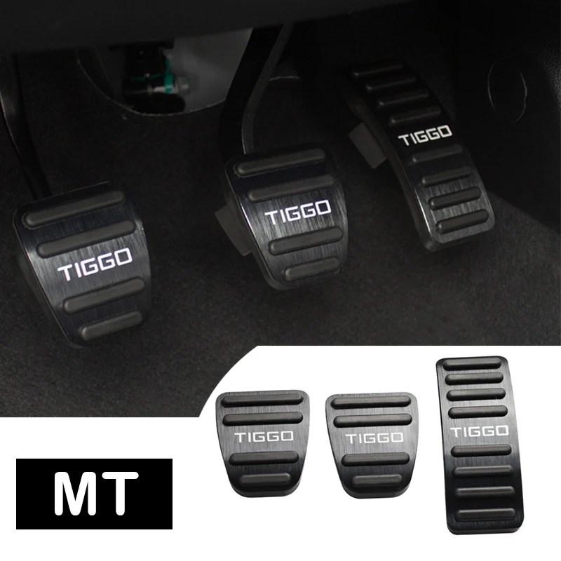 For Chery Tiggo 7 8 2 3x 4 Pro Max Plus 2017-2020 2021 2022 2023 Car Foot Pedal Accelerator Brake Adorn Non-slip Pad Accessories