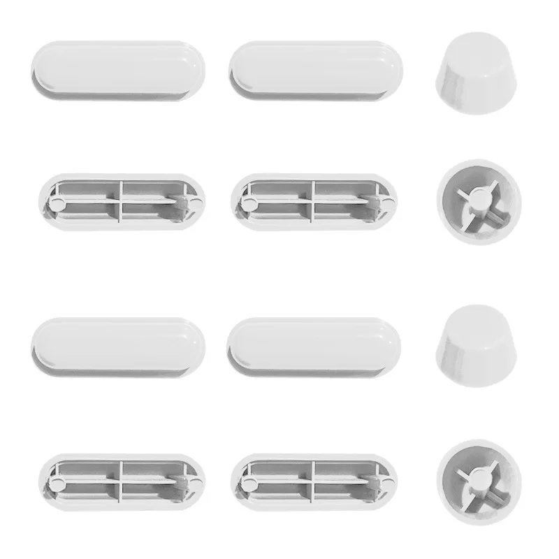 12pcs Anti-Slip Gasket Toilet Seat Pad Universal Toilet Lid Cushion Buffers Stop Bumper Shock Absorber Bathroom Toilet Seat Kit