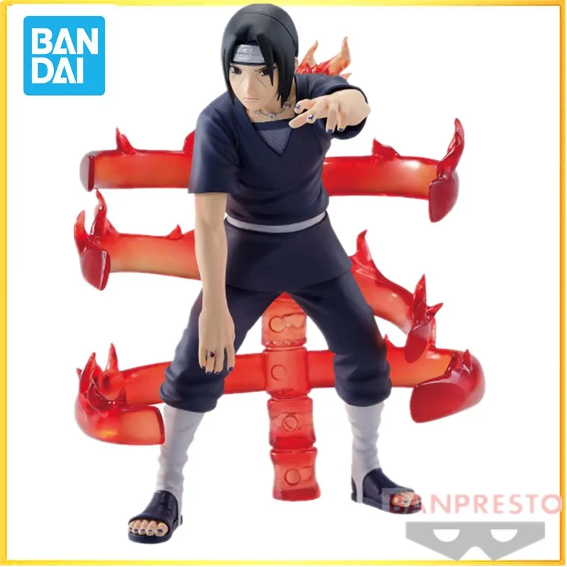 In stock Bandai Original BANPRESTO NARUTO Shippūden EFFECTREME UCHIHA ITACHI Anime Action Fugures Collection Model Doll Toys