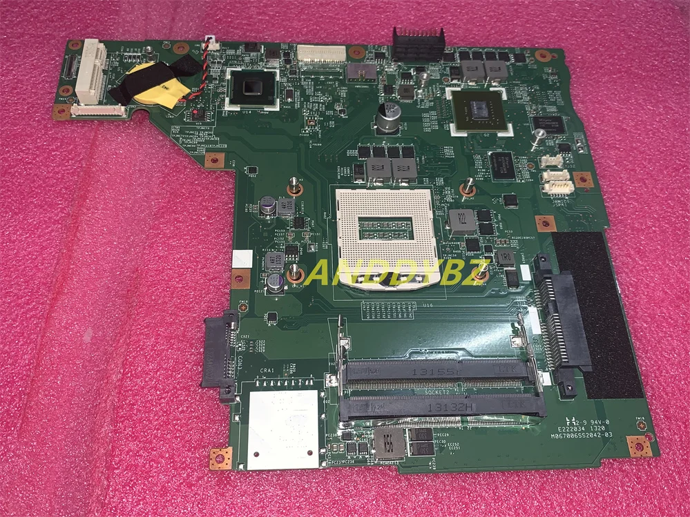 

Used MS-17581 for MSI CX70 CR71 GP70 Laptop Notebook PC Motherboard WITH GT720M/740M TESED OK