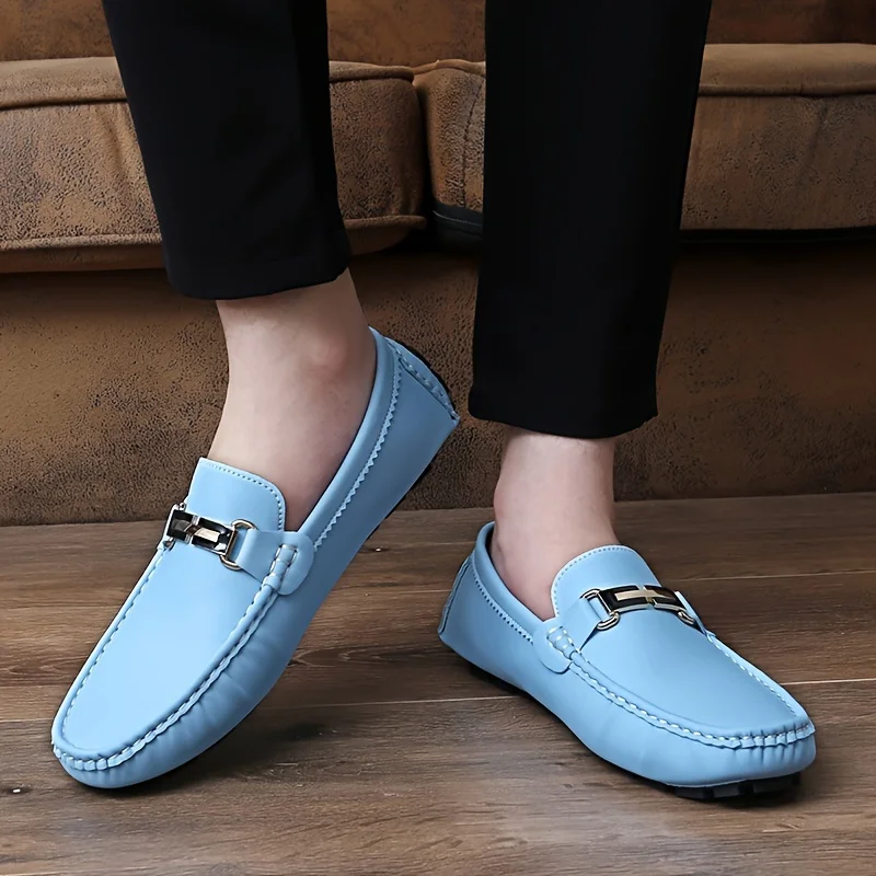 

Men's and women's rubber sole flats comfortable casual loafers, boat shoes, driving shoes, solid color sneakers dress shoes men