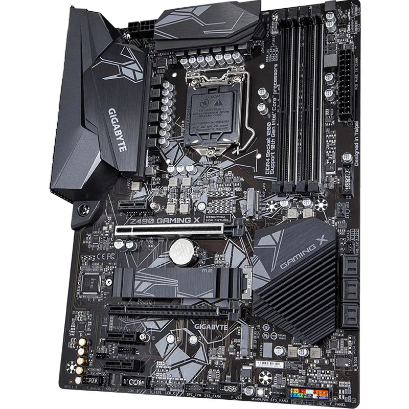 جيجابايت GA Z490 Gaming X اللوحة الأم LGA 1200 Z490 سطح المكتب اللوحة الرئيسية دعم i3 i5 i7 10400F 10400 10100F 10700K