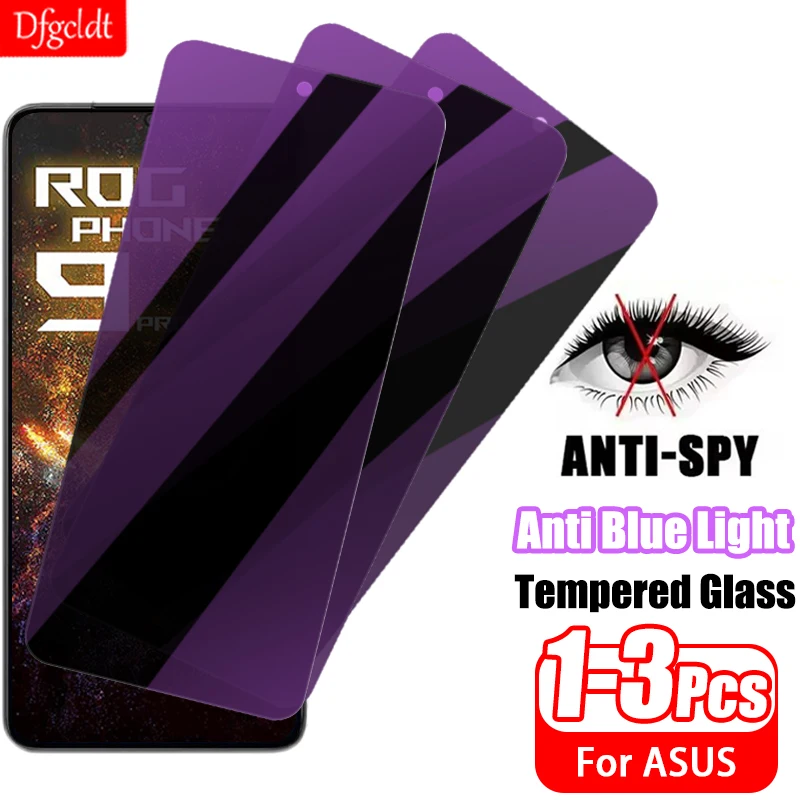 

Anti Blue Light Privacy Screen Protector for Asus ROG Phone 9 8 Pro 9 FE Protective Film for Zenfone 12 Ultra Tempered Glass
