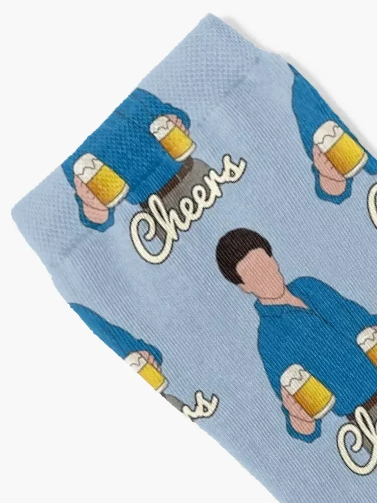 cheers Socks custom with print Antiskid soccer compression Luxury Woman Socks Men's