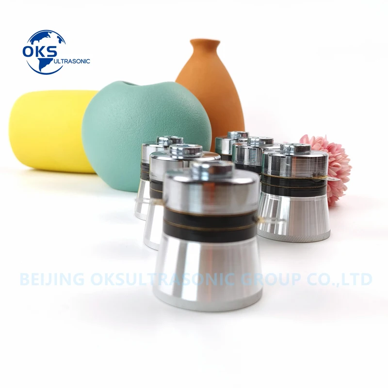 24 PÇS/LOTE 40KHZ 50W PZT4 Transdutor de Limpeza Ultrassônica Feito Na China