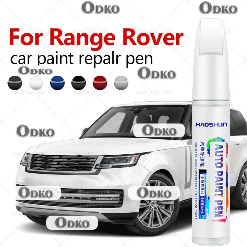 For Land Rover Range Rover 2002-2025 L322 L405 L460 Paint Repair Pen Touch Up Scratch Remover DIY Auto Accessories Black White