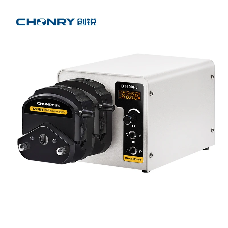 CHONRY Precision Peristaltic Pump System Metering Laboratory Peristaltic Pump BT600FJ