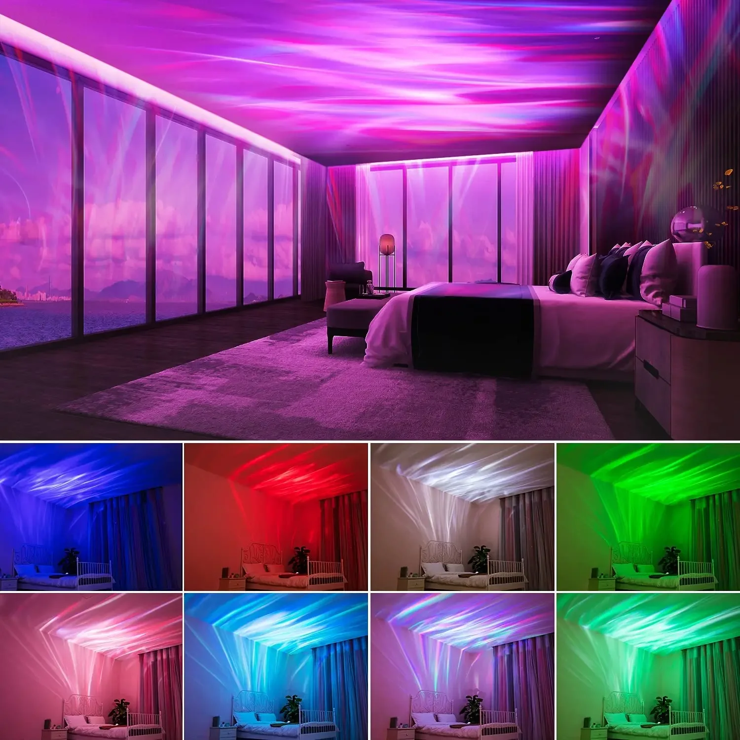 Pop Star Projector LED Aurora Projector Bluetooth Speaker Night Light White Noise Galaxy Projector For Bedroom Kids Decoration