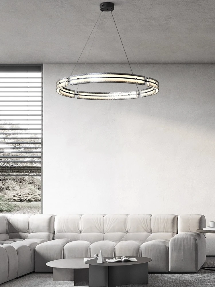 

Итальянский минималистичный подвесной светильник для гостиной, новый современный и креативный полностью медный основной светильник для спальни, столовой