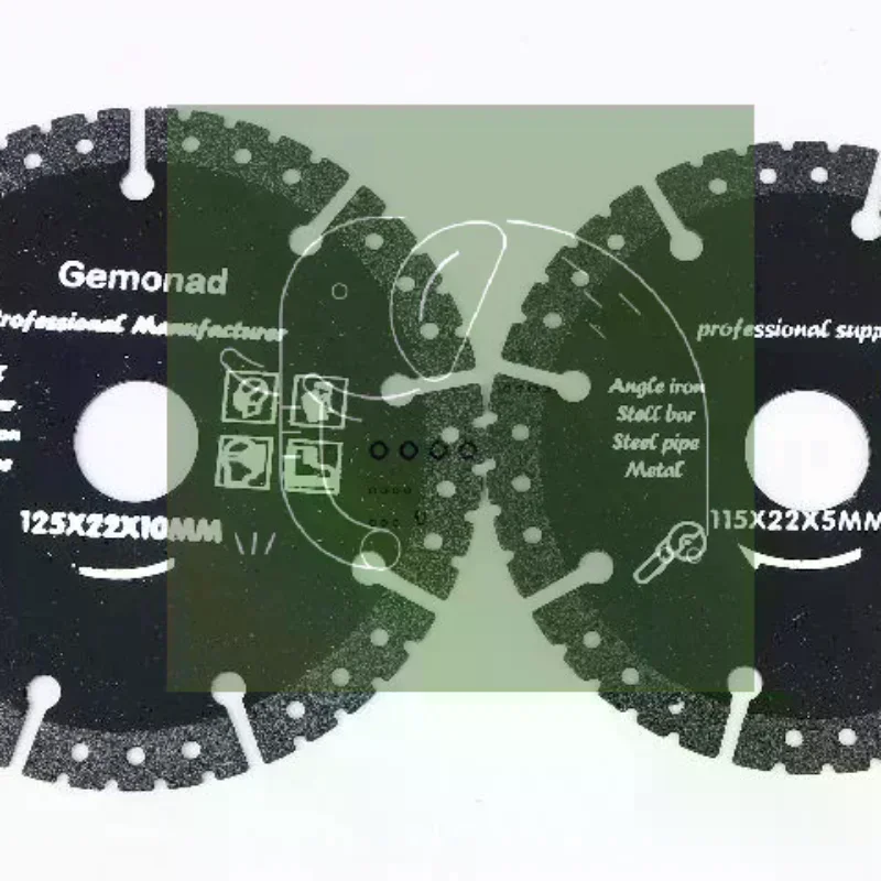 

Metal Cutting Blades 115/125mm Sharp Discs For Steel Aluminum Concrete Stone Marble Iron Cutting Tool