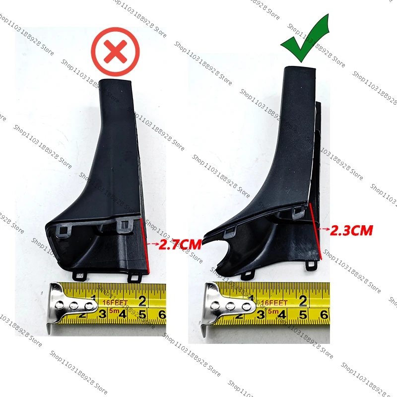 For Volkswagen Golf 7 MK7 Anti Dazzle Indoor Mirror Shield Rain Sensor Housing Wiring Pipe Rain Sensor Base Fixing Frame