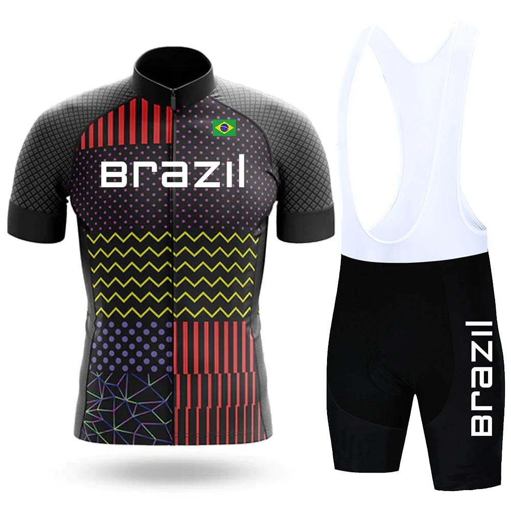 2023 Men Short Sleeve Jersey Sets Ropa Ciclismo Hombre Summer Cycling Clothing Triathlon Bib Shorts Suit Bike Uniform