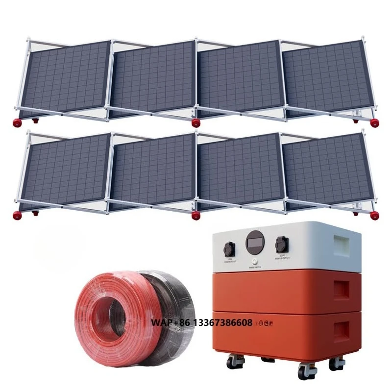 ZXD Hybrid Solar System 10KW 20KW 30KW Complete Solar Kit with Energy Storage Battery and Solar Inverter
