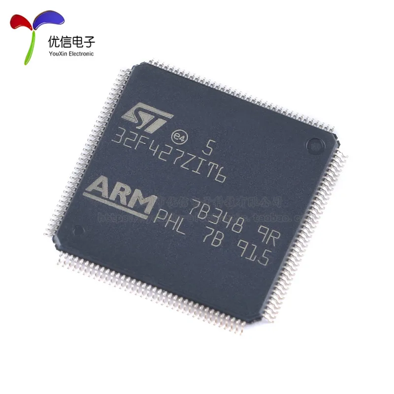 Original STM32F427ZIT6 LQFP-144 ARM Cortex-M4 32-bit microcontroller-MCU