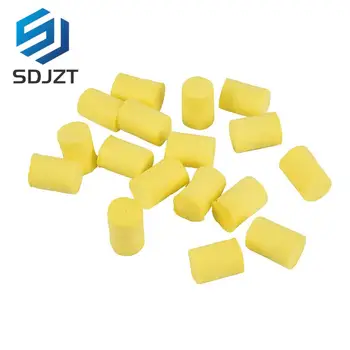 10 Pairs yumuşak küçük ve hafif köpük kulak tıkaçları uyku seyahat iş kulak koruyucu kulak koruyucu yüzme açık kulaklıklar hiçbir kabloları