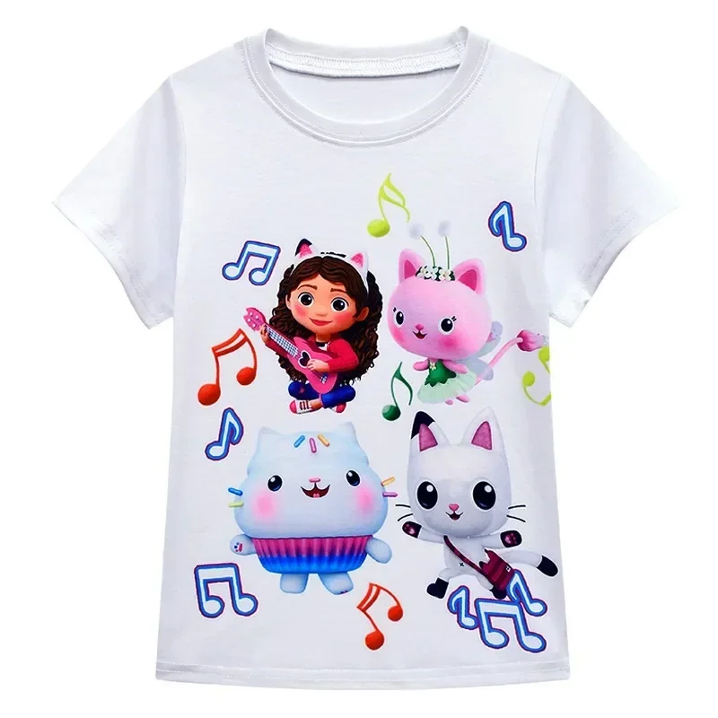 New 2025 Costume Gabbys Dollhouse Clothing Mercat Dress Animals Smiling Car Cat Hug Gaby Girl Suit Kids BirX158