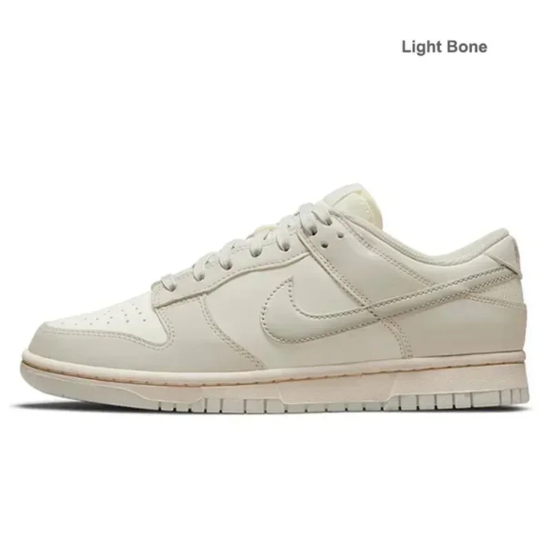 Nike-zapatillas Dunk de monopatín bajo para mujer y mujer, cestas clásicas, Gris, Rouge, Wiltshire u