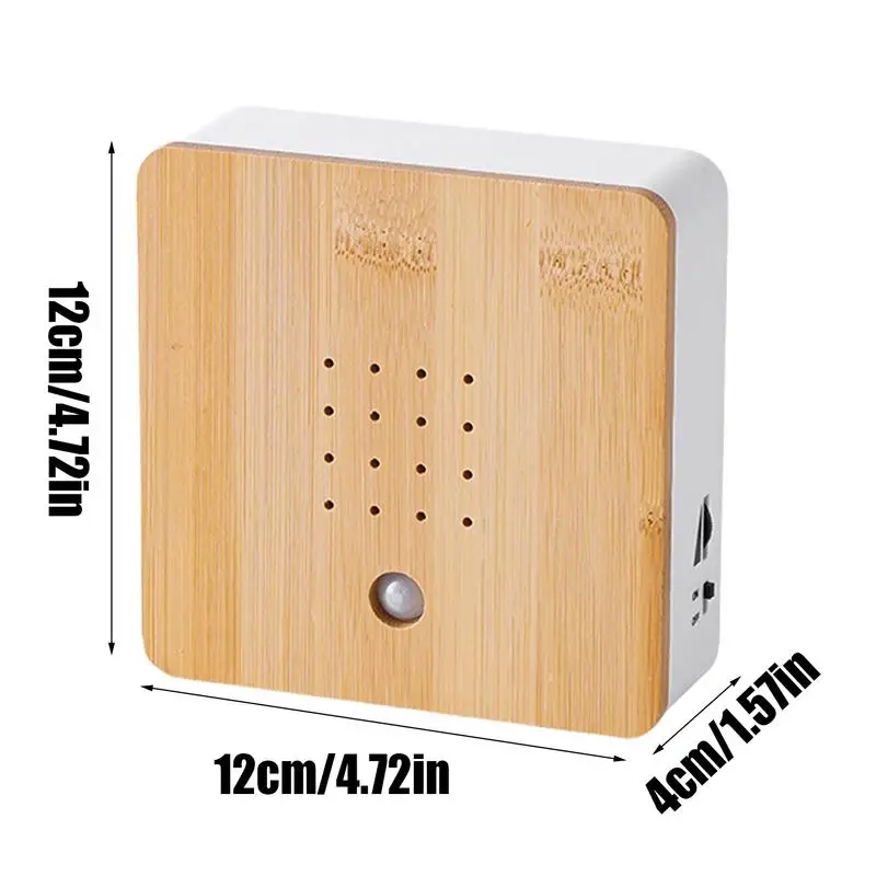 Bird Chirping Sound Box Motion Sensor Singing Bird Box Smart Animal Noise Machine for Bedroom Living Room Fireplace