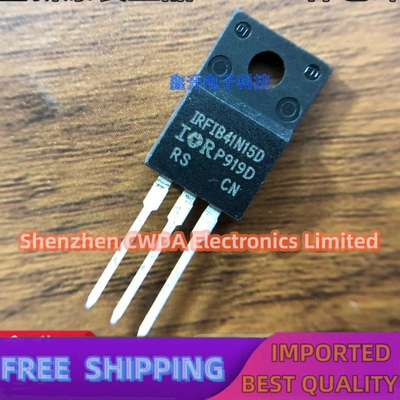 10PCS-20PCS  IRFIB41N15D  150V 41A T0-220F     In Stock Can Be Purchased