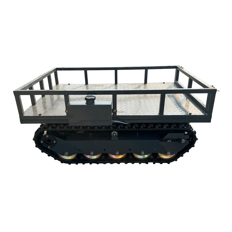JiaFu New Heavy-Duty Remote-Controlled Tracked Transport Vehicle 500m Range 100m/min Efficiency Intelligent Mountainous Terrain