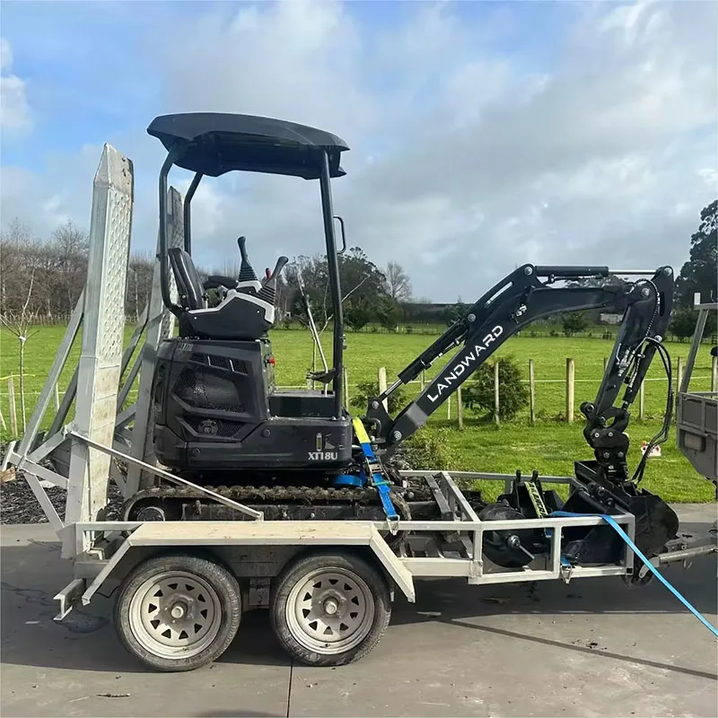 Escavadeira De Rastos Agrícola, Mini Escavadeira, Hidráulica Kubota Digger, EPA/Euro 5, Produção Personalizada, 1,8 Tonelada, 1 Tonelada, Atacado