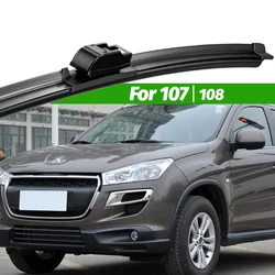 For Peugeot 107 2005-2014 108 2014-2021 1pcs Front Windshield Wiper Blades 2013 2015 2016 2019 Windscreen Window Accessories