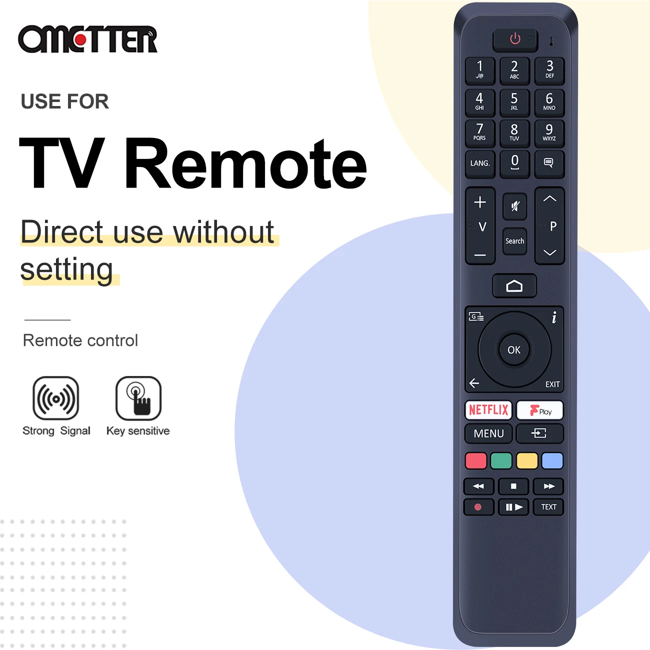 Nuovo CT-8555 RC43161 30102696 per telecomando TOSHIBA Hitachi Smart TV 58 ua2b63db 55 ua3a63dg 65UA4B63DA 43UA3A63DB UA2B