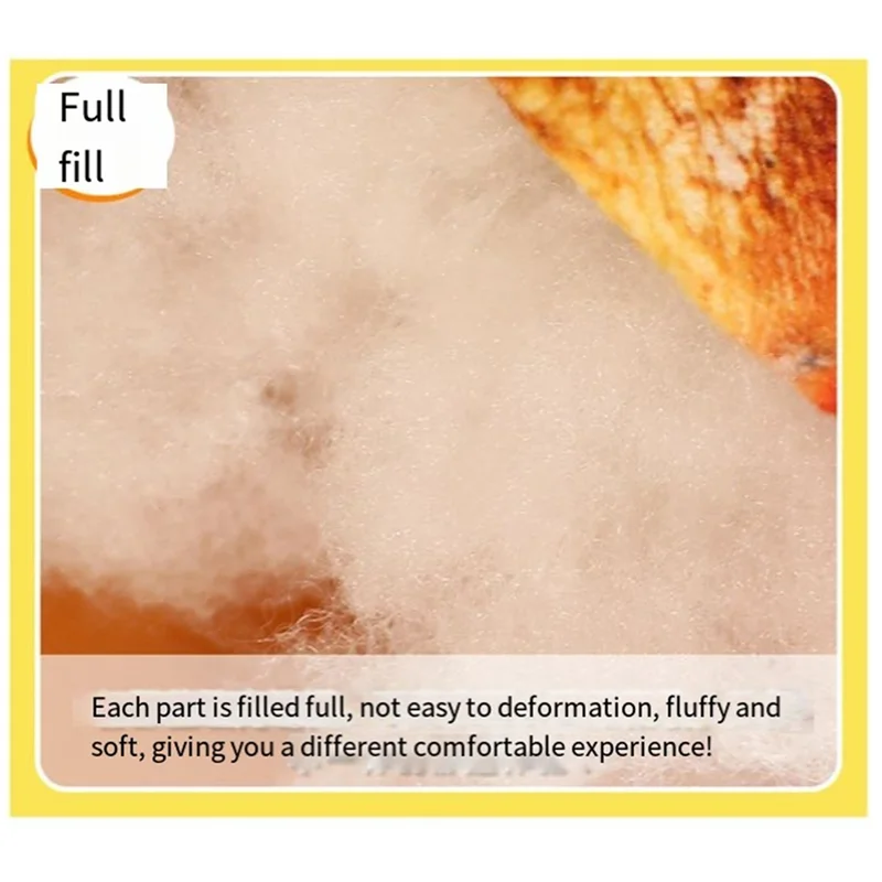 ABJO-피자 모양의 베개 재미 있은 3D 라운드 음식 봉제 인형 베개 참신 던지기 쿠션 박제 동물 장난감 16In,Double Pepper Du