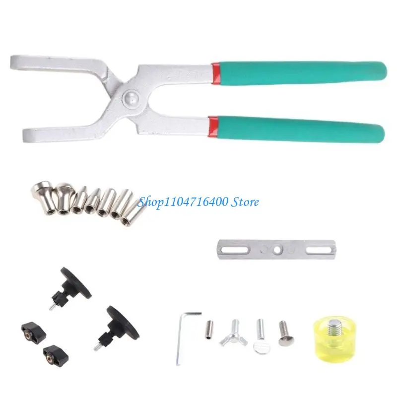 

y1gd Door Pliers Car Paint Plier Anti Slip Metal Auto Depression Repair Tool