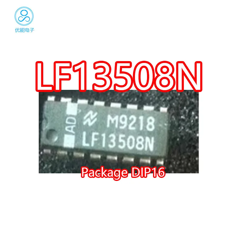 Puce IC en circuit intégré droit, boîtier DIP-16, LF13508N, LF13508