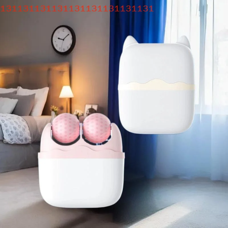 Dispositif de Massage sur glace à compression froide à rouleau à Double tête 2 en 1, masseur multifonctionnel pour soulager et rafraîchir l'œdème