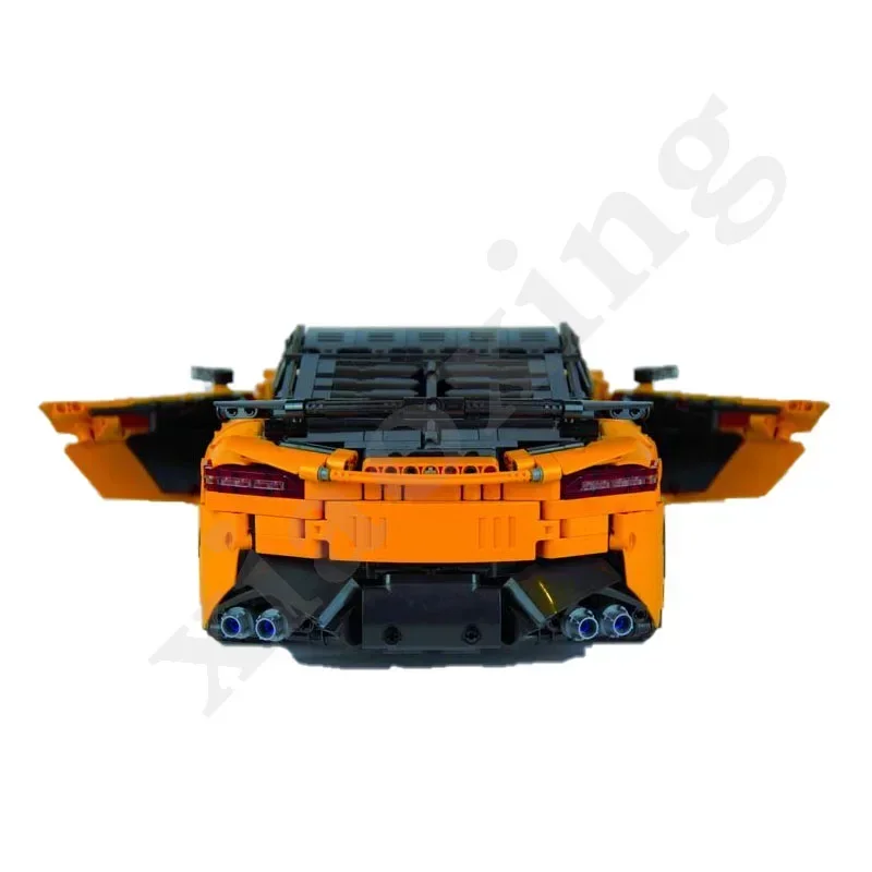 Novo MOC- 116873   Carro esportivo clássico edição estática 3254 brinquedos montagem blocos de construção difícil crianças diy brinquedos presente aniversário