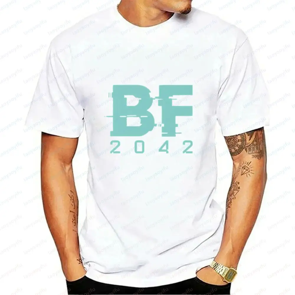 Battlefield 2042 - Unique Summer Casual Trendy Multi-Purpose Short-Sleeved Men's and Women's Round-neck T-Shirt