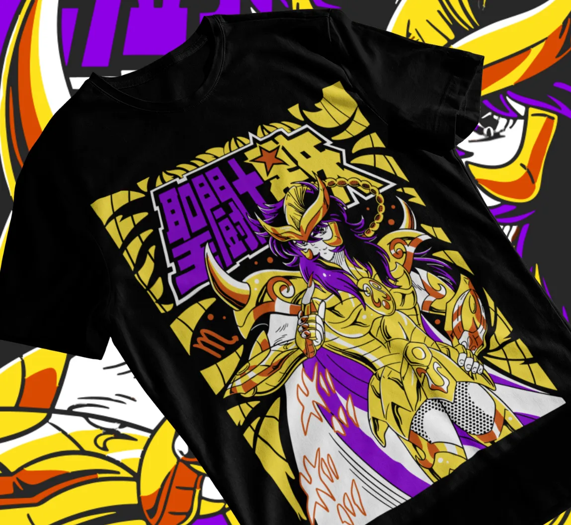 

Saint Seiya Knights of the Zodiac Anime Manga Unisex Tshirt T-Shirt Soft Tee