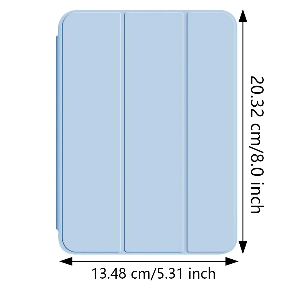 Slim Protective Folio Soft Silicone Case for iPad Mini 5 2019 / iPad Mini 4 2015 / Mini 3 2 1 with Auto Wake/Sleep Feature