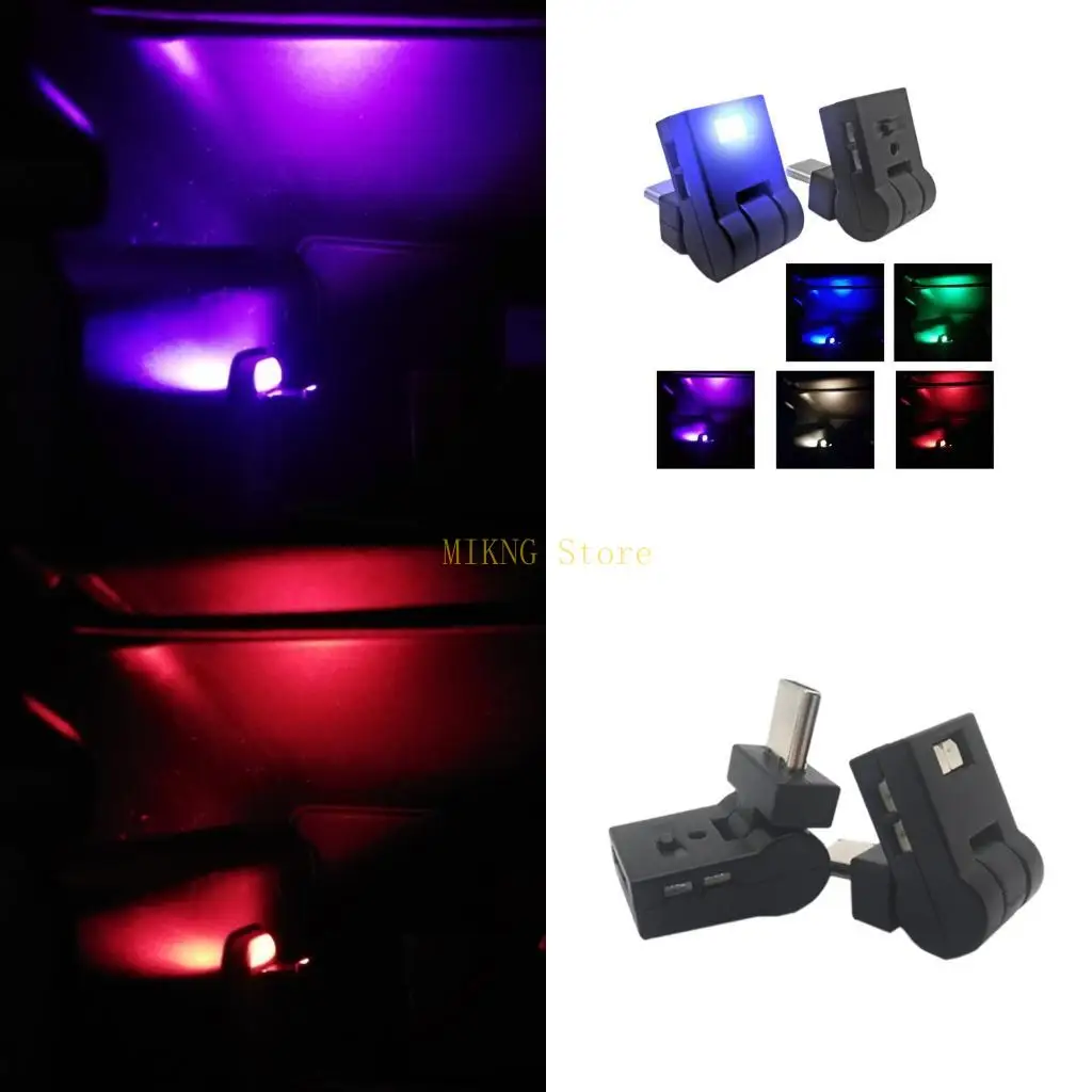 Memory Function USB C Led Light Auto Sensoring 8 Color For Vehicles Best Sale