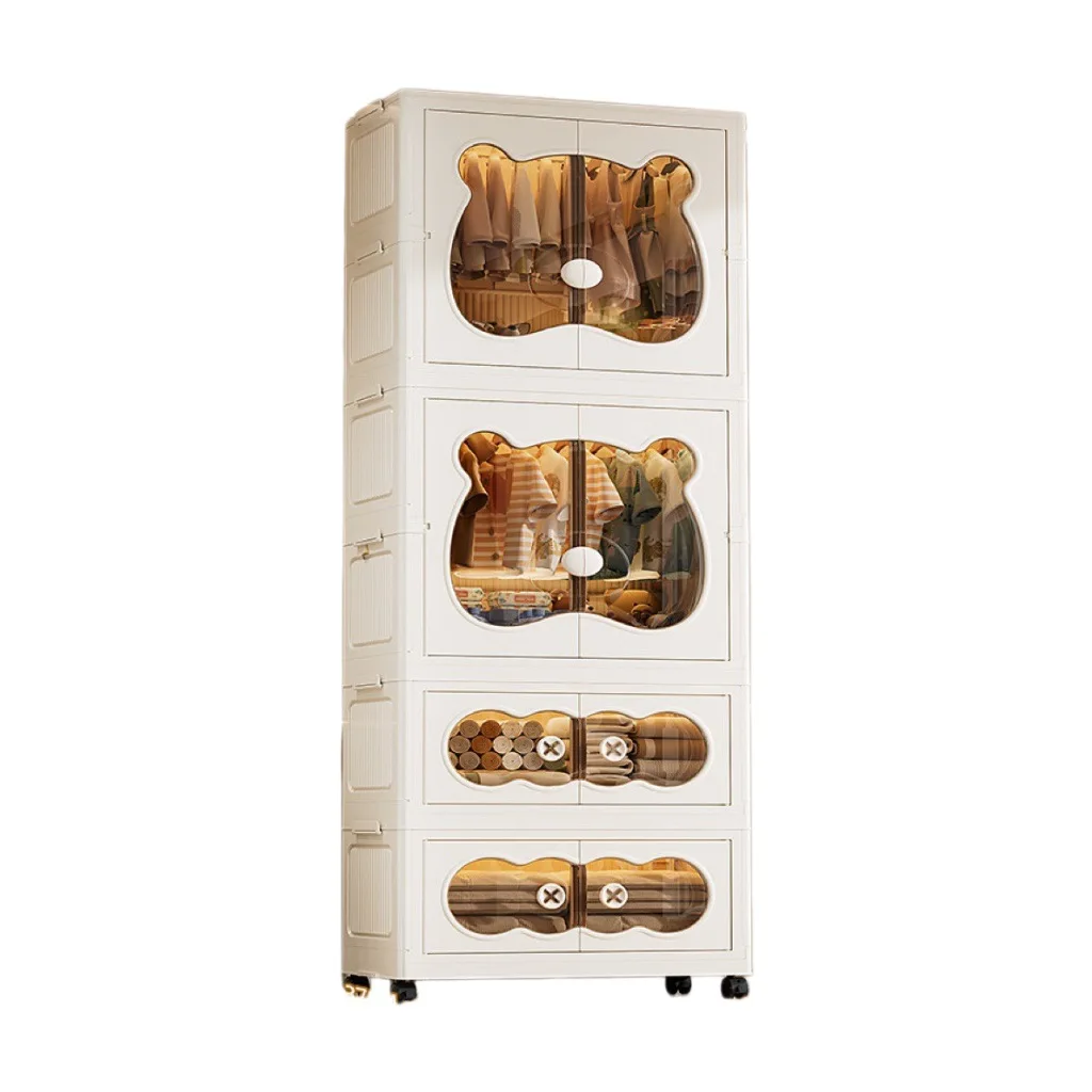 Rotating Wall Bookshelf, 360 Degree Corner Storage Rack, Mobile Kids Bookcase, Plastic Organizer for Living Room