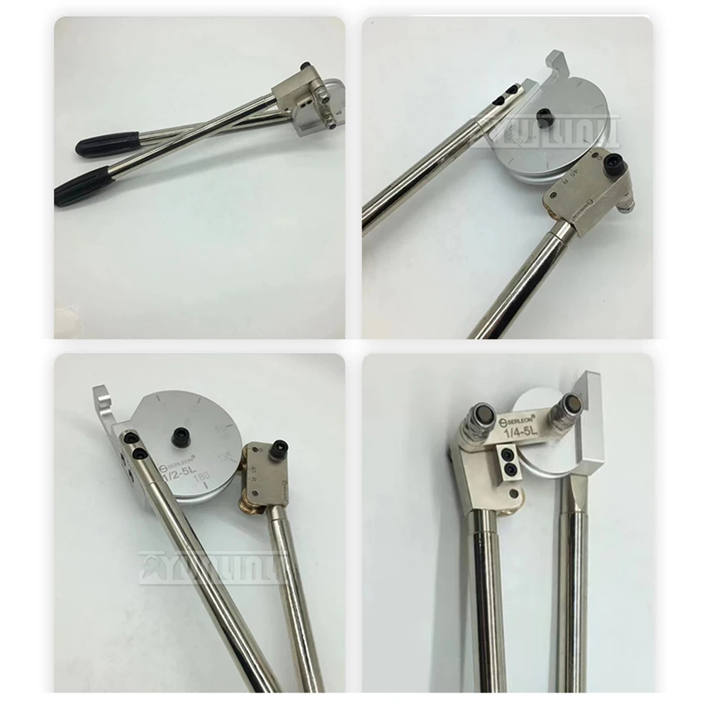 Manual Pipe and Tube Bending Machine:NEW 180 Pipe Bender 1/4-10L , Semiconductor Stainless Steel Pipe Bending Tools