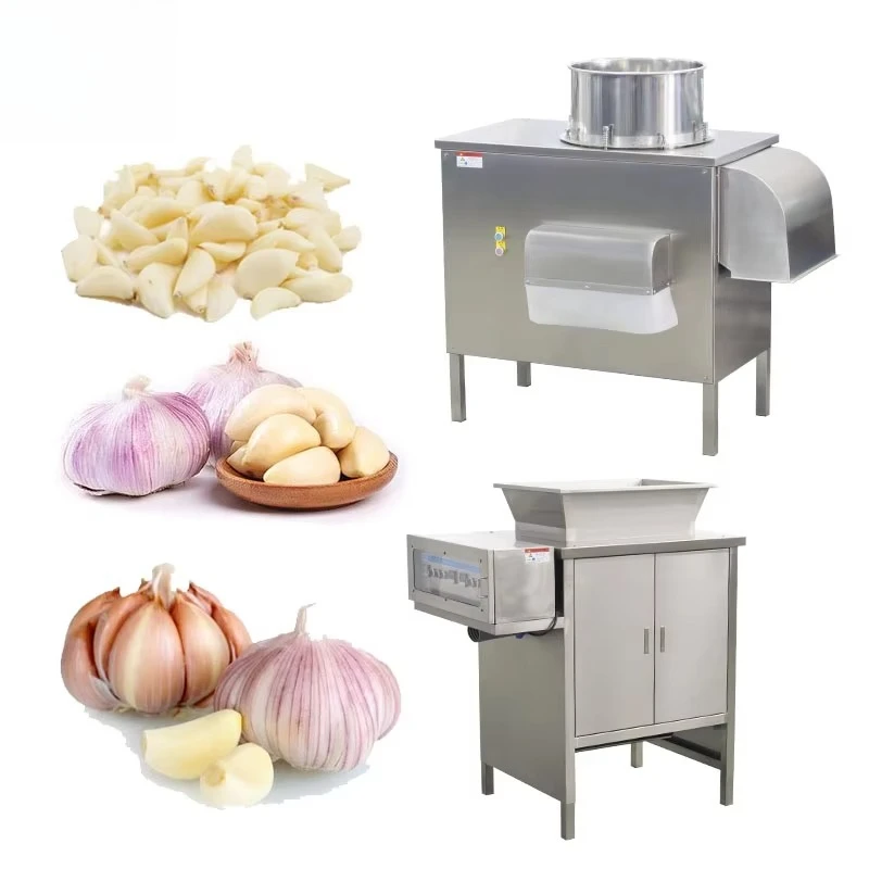 FOODLINE OEM ODM Garlic Skin Remover One Step Feeding Peeling Farm Food Processing Complete Equipment