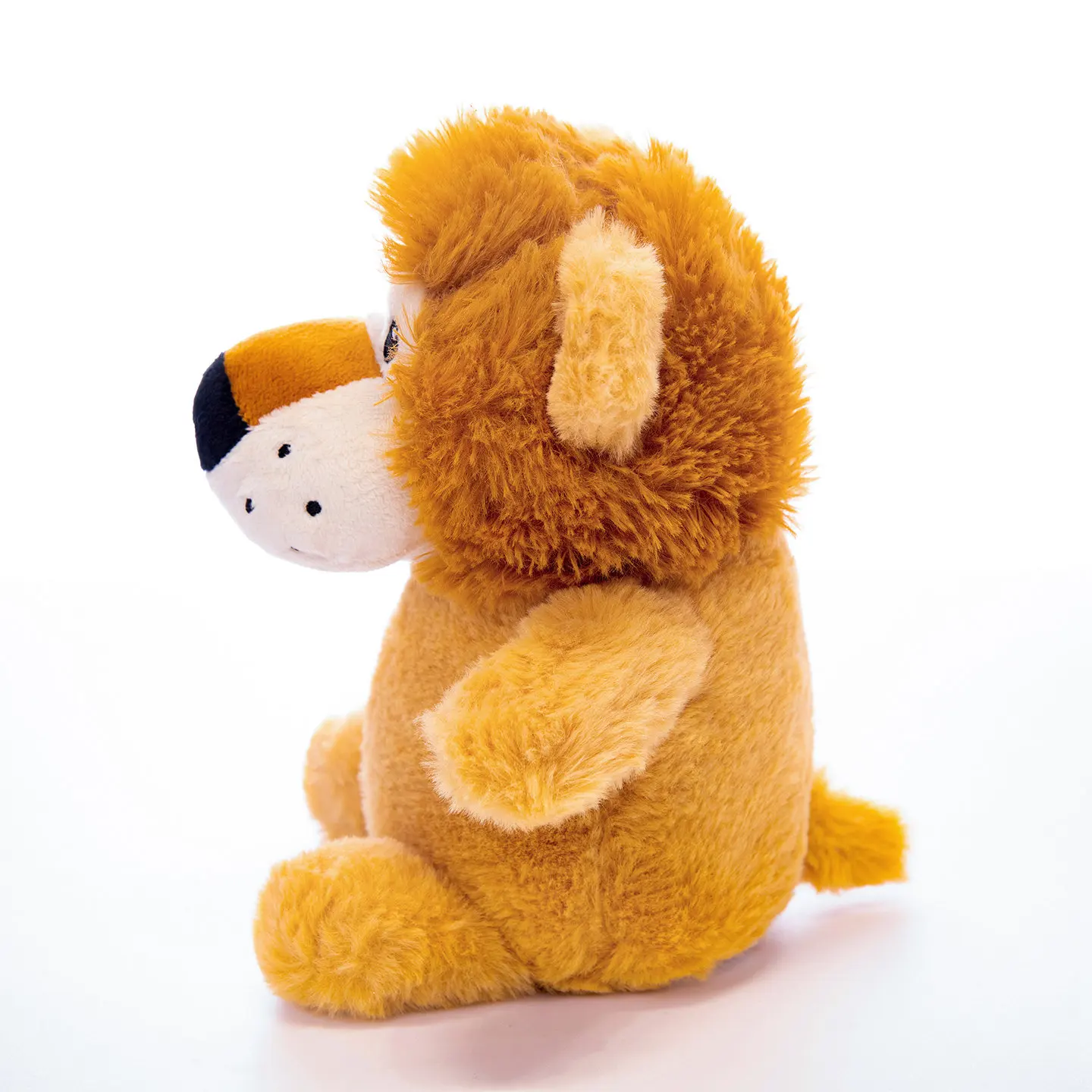 25 سنتيمتر Kawaii الكرتون محاكاة أنيمي الأسد/فرس النهر/الفيل محشوة الحيوان ألعاب من نسيج مخملي لطيف دمية على شكل حيوان اليدوية هدية