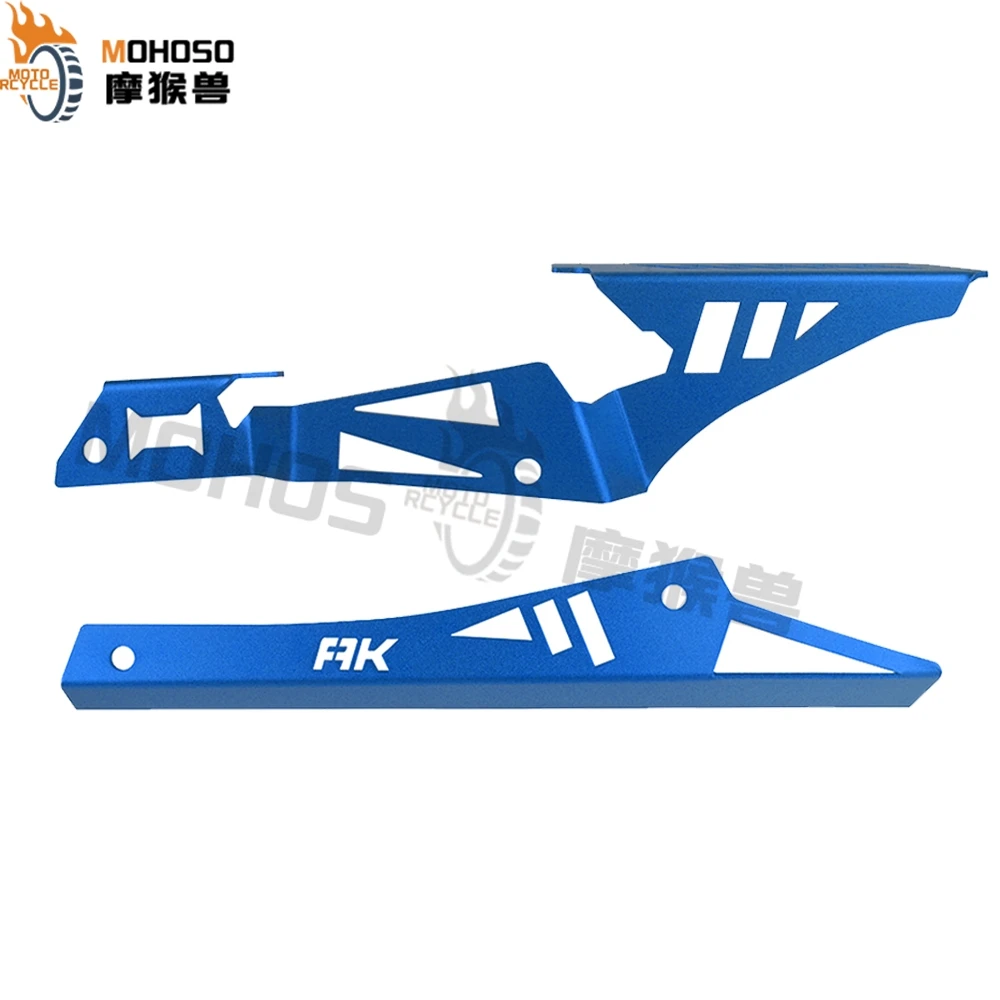 دراجة نارية حزام غطاء حماية ل KYMCO AK550 AK 550 2017-2020 2018 الألومنيوم اكسسوارات سلسلة الحرس حزام على شكل سلسلة غطاء حامي #2