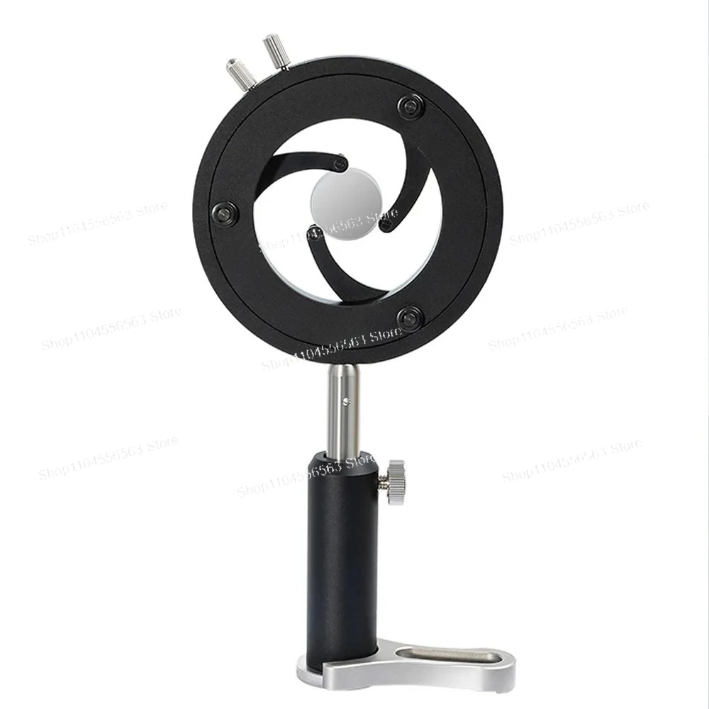 Coaxial Lens Holder Round Lens Self-centering Mount Variable Diameter Three-claw Holder For Optical Experiments