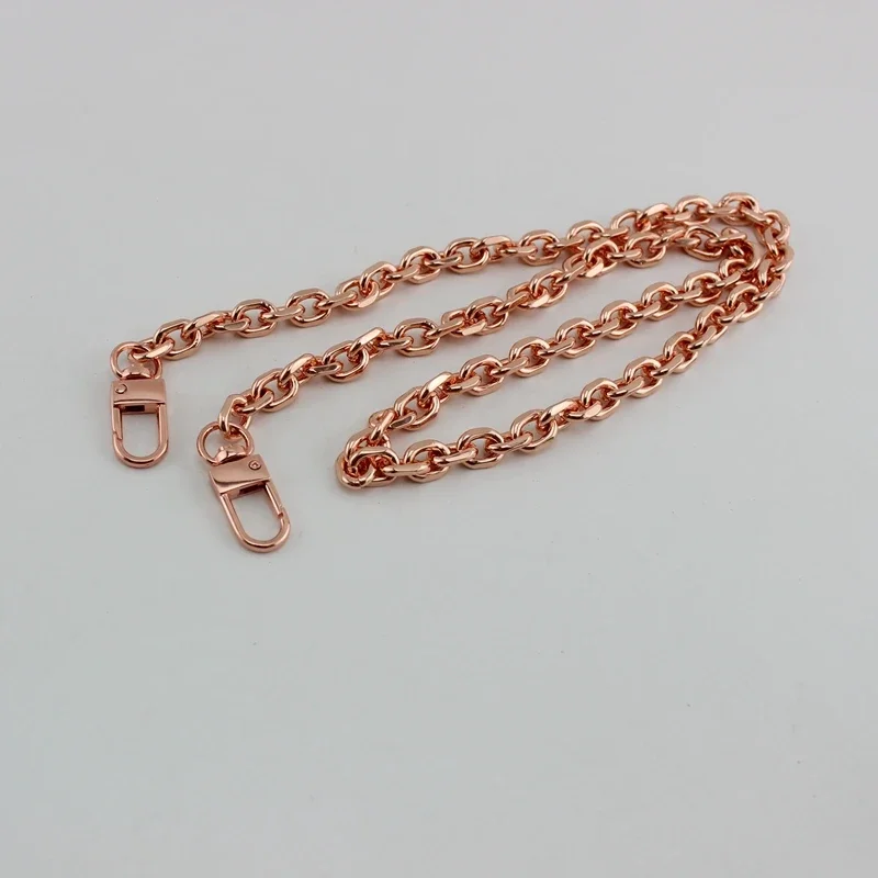 1 piece 40-140cm 9mm wide O chain Anodized Rose Gold/Gold/Silver For Shoulder Bags Handbag Buckle Handle DIY