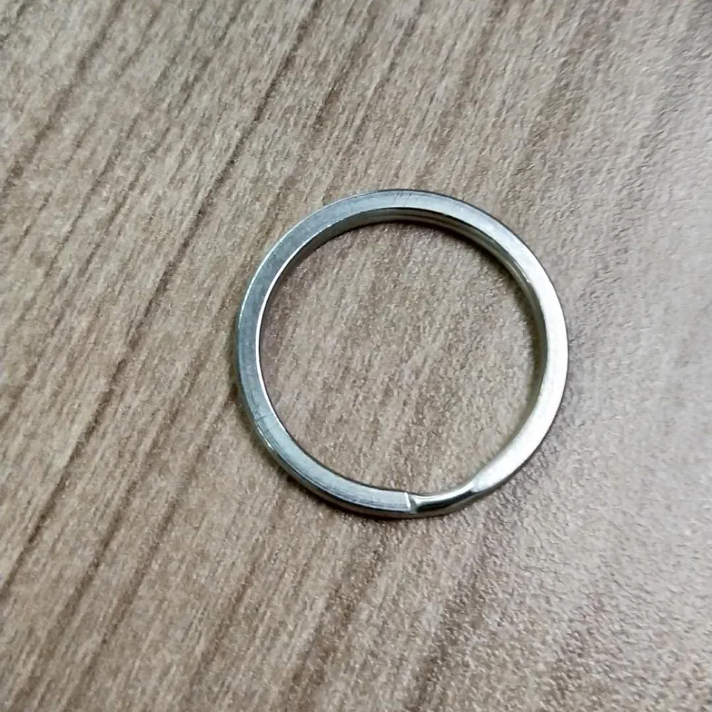 

20pcs Keychain Connector Rings Split Key Rings Nickel Plated Durable Metal Round Keychain Accessories For Auto Home Keys Gift